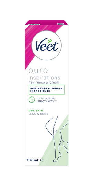 Veet® Hair Removal Cream – Legs & Body -Dry Skin