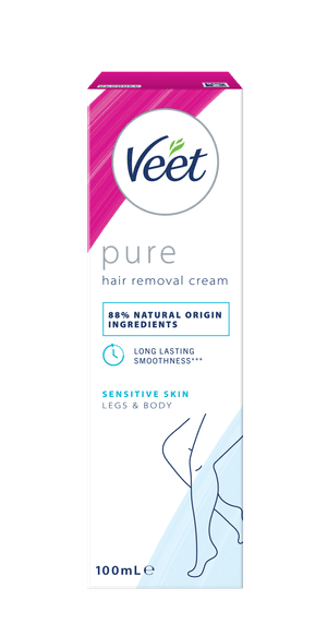 Veet® Hair Removal Cream – Legs & Body - Sensitive Skin